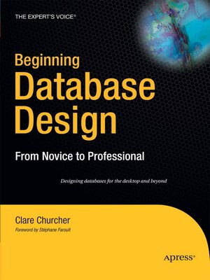 cover image of Beginning Database Design